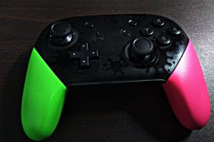 【NintendoSwitch】スプラトゥーン2でコントローラの角度がきつすぎる時の調整方法